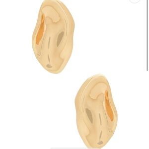 Gold Abstract Earrings